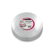 5 Supports Rond Argent D20Cm Gatodeco