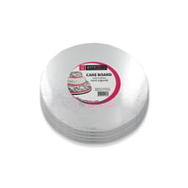 5 Supports Rond Argent D25Cm Gatodeco