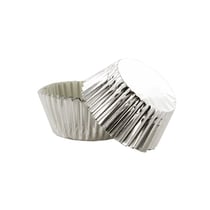 50 Caissettes cupcake - Argent - Cerf Dellier