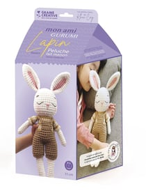 Kit crochet mon ami Gurumi Lapin Graine Créative - 14 x 34 x 14 cm
