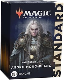 Magic the gathering - Challenger Deck 2022 – Fr - Aggro mono-blanc