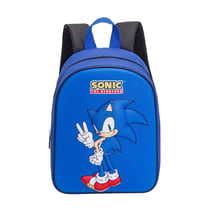 Sac à dos maternelle La Plume Dorée - Bleu - Sonic The Hedgehog - 1 compartiment