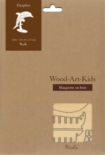 Puzzle 3D en bois - Dauphin