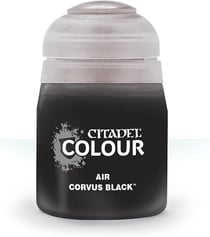 Peinture Citadel Air - 24 mL - Corvus Black