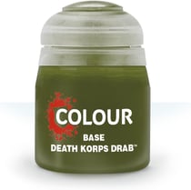 Peinture Citadel Base - 12 ml - Death Korps Drab