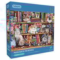 Puzzle 1000 pièces - Back in books - Gibsons