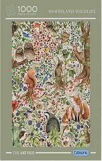 Puzzle 1000 pièces - Woodland Wildlife - Gibsons