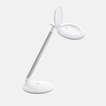 Loupe à éclairage de bureau Daylight - Halo Go LED - Blanc - 5 W