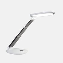 Lampe de bureau Daylight - Foldi Go - LED - 5 W - blanc, argent