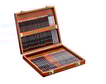 Coffret en bois 48 crayons esquisse Derwent