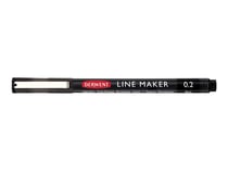 Graphik Line maker Derwent - 0.2 mm - Noir