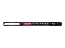 Graphik Line maker Derwent - 0.3 mm - Noir