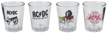Lot de 4 shooters GB Eye - AC/DC