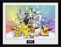 Pokémon - Poster encadré "Evoli