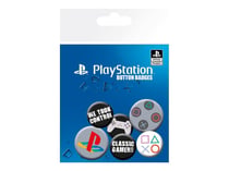 Lot de 6 badges Playstation