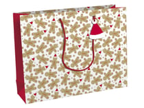 Sac cadeau kraft - Format shopping - Pain d'épices - Clairefontaine 