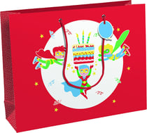 Sac cadeau - Format Shopping - Super-héros