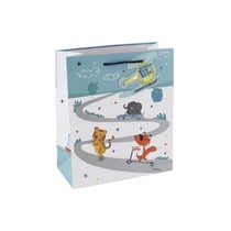Sac cadeau format M - Animaux vadrouille