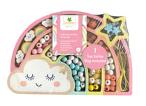 Coffret Arc-en-ciel - Perles en bois