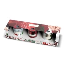 Lot de 3 minis bougies Heart & Home - Magie de Noël