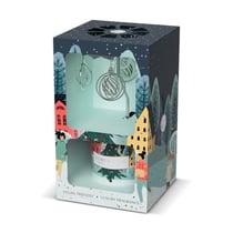 Set mini bougie et carrousel Heart & Home - Boules enchantées