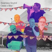 Oasis v Blur - Pacio'r Fan - édition colorée