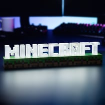 Lampe logo Minecraft