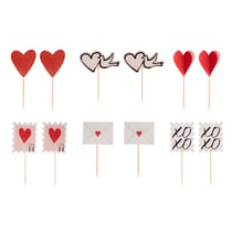 Décoration pour cupcakes Ginger Ray - Saint-Valentin