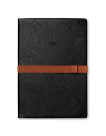 Agenda semainier 2026 Letts of London - Noir - A5 14,8 x 21 cm - Oslo