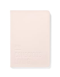 Agenda semainier 2026 Letts of London - Rose - A5 14,8 x 21 cm - Conscious
