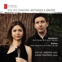 Beethoven - Brahms : Sonates pour violon