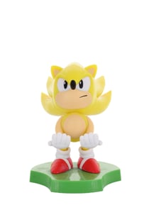Figurine Holdem Super Sonic - Sonic - Cable Guys - Support de chargement de pour manette de jeu