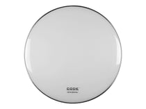 Code Enigma - Tête de tambour pour resonance bass drum - 24" - blanc