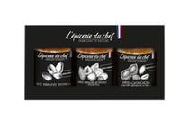 Coffret de 3 mini pots pralinés - L'épicerie du chef - 300 g