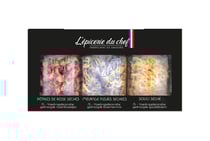 Coffret 3 mini pots fleurs séchées comestibles L'épicerie du chef - 9,5 g