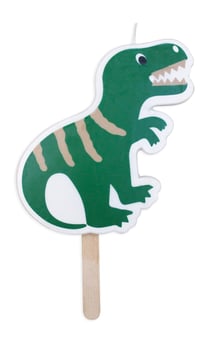 Bougie à gâteau XXL ScrapCooking® - Dinosaure