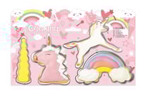 Lot de 4 emporte-pièces ScrapCooking® - Licorne