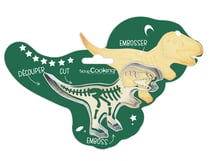 Lot de 2 découpoir et embosseur ScrapCooking® - Dinosaure