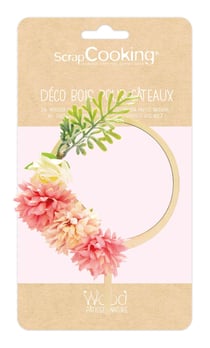 Cake topper ScrapCooking® - Fleurs