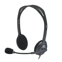 Casque- micro Logitech - H111 - Filaire - Noir