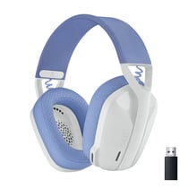 Logitech Lightspeed G435 - Micro-casque - circum-aural - fréquence/Bluetooth radio de 2,4 GHz - sans fil - blanc - Certifié Discord