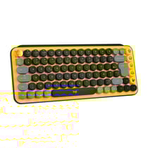 Clavier sans fil Logitech POP Keys - Noir et Jaune