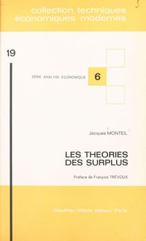 Les théories des surplus