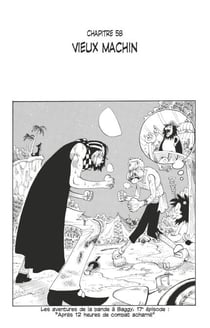 One Piece édition originale - Chapitre 58 - Vieux machin