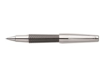 Stylo roller Faber Castell - E-motion parquet noir - Noir - Pointe moyenne