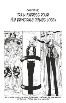One Piece édition originale - Chapitre 380 - Train express pour l'île principale d'Enies Lobby