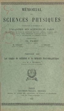 Les couples de radiation et les moments électromagnétiques