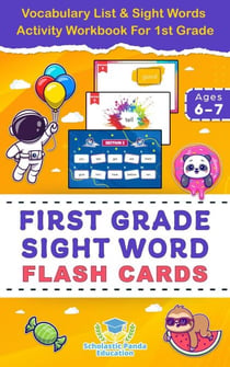 First Grade Sight Word Flash Cards - Elementary Books for Kids