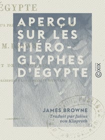 Aperçu sur les hiéroglyphes d'Égypte - Et les progrès faits jusqu'à présent dans leur déchiffrement