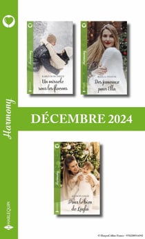Pack mensuel Harmony - 3 romans (Décembre 2024)